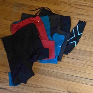 Bundle of 5 Large Ladies’ Leggings Different Brands & lengths. Stock Up! 🤸♀️